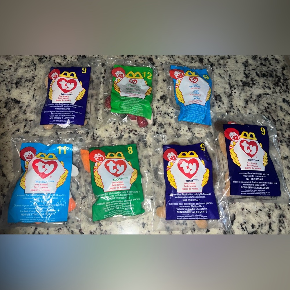Vintage McDonald’s Beanie Babies